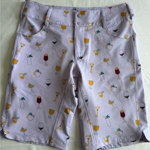Wild Rye women’s mtn bike shorts Happy Hour Sz 10